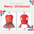 Dog Christmas Outfit Dog Dresses for Medium Dogs Girl XXS Puppy Clothes Holiday Pet Dress Xmas Cat Apparel Clothing Plaid Doggy Skirt Party XXS Doggie Costume (Medium, Red)