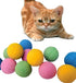 GINFH Cat Foam Ball Cat Sponge Ball Toy Soccer Toy