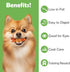MON2SUN 21.2oz (30 Count Pack 1) Rawhide Free Dog Treats, Chicken Wrapped Carrot Snacks, Healthy and Natural Chews