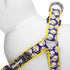 Blueberry Pet Step-in Dog Harness - Small, Adjustable, Loving Daisy Prints, Chest Girth 16.5" - 21.5"