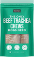Natural Rapport Beef Trachea Dog Treats - All Natural Chews for Small and Large Dogs, 3 Chews