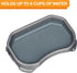 Neater Pet Brands Big Bowl, Extra Large Bowl for Cats or Small Dogs, 8 Cups Capacity, Gunmetal Grey