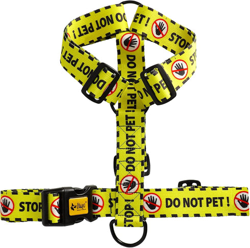 Dingo Dog Harness, Do Not Pet Vest for Puppies, Training, Working, Service, Emotional Support, Large Dogs Breed XL