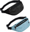Waterproof Fanny Pack for Men Women, Sports Waist Bag Pack, Belt Bag for Travel Hiking Running