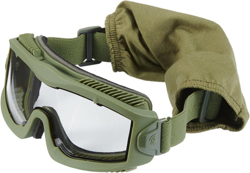 Lancer Tactical AERO Airsoft Tactical Safety Goggles - Anti-Fog Glasses, 3mm Dual Pane Lens for Hunting and Cycling