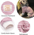 KYEESE Dog Pajamas Striped Pet Jumpsuit, Soft Doggie Jammies, Lightweight Onesie for Small Dogs (Green Striped, X-Large)
