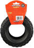 Mammoth TireBiterII Natural Rubber Dog Toys - Extreme Chewers, Interactive Play for Large Dogs (X-Large 7”)