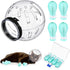 Cat Muzzle for Grooming Cat Adjustable Hood with Paw Covers, Kitten Breathable
