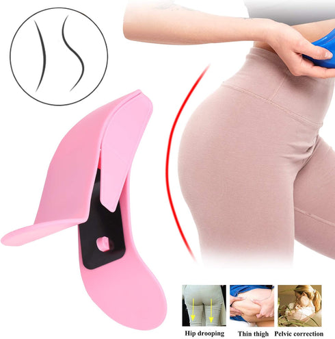 Hip Trainer Buttock Hip Lifting Training Clip, Pelvic Inner Thigh Strength Training Tool, Pelvic Floor Muscle Trainer
