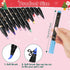 12-Color MSDADA Quick-Dry Dog Nail Polish Kit Safe Polish Pens for Puppy Nail Art & Paw Care Easy-Apply, Odorless