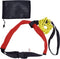 YYST Swim Bungee Training Belt, Swim Resistance Belt, Swim Exerciser Belt with Storage Mesh Bag
