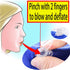 Inflatable Dog Cone Collar After Surgery, Soft Neck Donut E-Collar for Small Medium Large Dogs and Cats Recovery