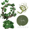 Hamiledyi 9.8FT Lizard Climbing Jungle Vines, Bendable Artificial Branch Reptile Tank Habitat Decor for Bearded Dragon,
