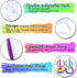 2 Set (2 12 1 1 Hoshin Inflatable Bunny Ears Ring Toss Game Rabbit-Ear Hats with Ring Toss, Medal and Hand-held Pump)