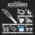 Pallaris 4 6.5ft Dog Shower Attachment with Spray Modes, Stainless Steel Hose & Metal Diverter Easy-Install Kit