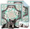 Washable Dog Pee Pads 2-Pack, 31.5" x 31.5" Reusable Puppy Training Pads