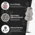 Diamond Dog Nail Grinder Bits - FOCSTOL 5pcs 1/8'' Rotary Bit for Dogs & Pets Nail Care