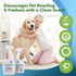 3-in-1 32 oz (1 Pack) Pet Stain and Odor Remover Spray - Formula Natural Pet Odor Spray- All-Purpose Carpet Deodorizer