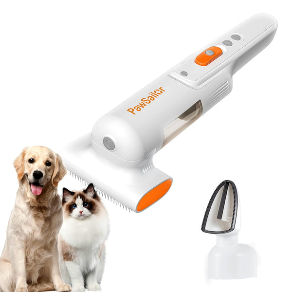 Cordless Pet Vacuuming and Grooming Kit Pet Grooming Vacuum, Professional Hair Cleaning