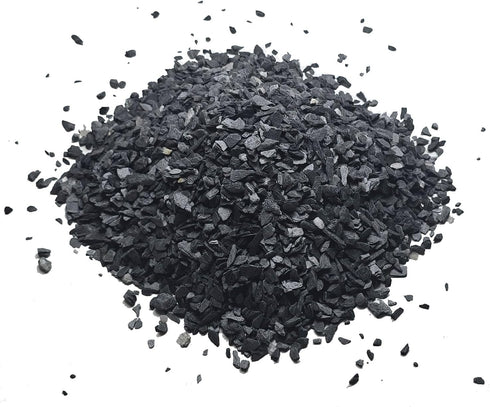 Aquarium Gravel - Natural Small Scale Substrate for Aquascaping Freshwater and Saltwater Tanks, Deep Grey/Black