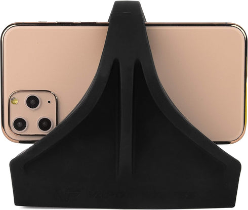 Vapor Fitness Phone Holder for PM5 Monitors of Concept 2 Rower, SkiErg, BikeErg - Silicone Cradle for Rowing Machine