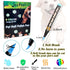 Quick Dry Dog Nail Polish, 8 Neon Bright Colors, Non Toxic Pet Safe Soft Brush Tip Nail Polish Pens for Dogs, Cats,