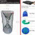 Drasry Crab Trap Bait Lobster Crawfish Shrimp Portable Folded Cast Net Magic Collapsible Fishing Traps Nets Accessories
