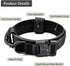 Tactical Dog Collar, Adjustable Military Training Nylon Dog Collar with Control Handle and Heavy Quick-Release Metal