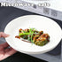 XILEDUO 4 Set, 7.8 Inch Pcs Unbreakable Wheat Straw Plates Reusable Plastic Dinner Plates, Microwave Dishwasher Safe