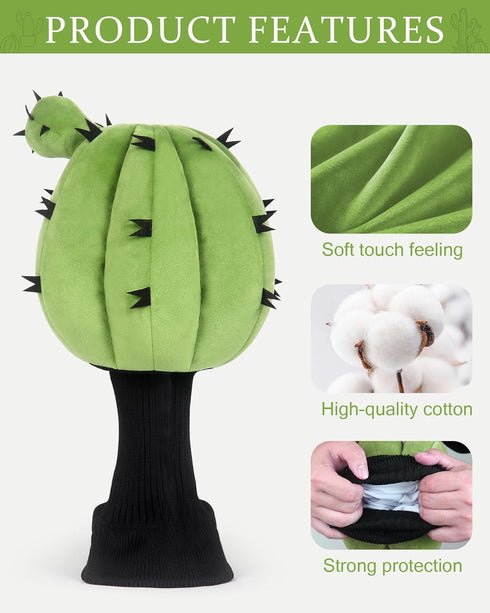 Golf Driver Headcover Animal, Funny Golf Gifts for Men, Driver Head Covers
