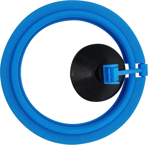 zhuohai Fish Feeding Ring, Floating Food Feeder Circle with Suction Cup for Easy Installation in Aquarium
