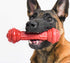 Pet Qwerks Bongo BarkBone, Nylon Dog Bone for Aggressive Chewers, Prime Rib Flavor, Medium