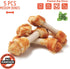 Chicken Dog Chew Bones Medium, Rawhide Free, Grain Free, Made with Real Chicken, 5 pcs/pack