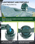 DUKUSEEK Tent Ceiling Fans for Camping Hanging, Portable Tent Fans with Light and Remote Control, Power Bank, USB