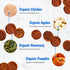 PetPlate Chicken Apple Sausage Bites, Human Grade Dog Treats, All Life Stages, Grain-Free, High Protein, 4.5 Ounce