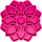 SodaPup Mandala eTray, Durable Slow Feeder Tray Made in USA for Mental Stimulation & Healthy Digestion