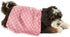 Bone Dry Pet Grooming Towel Collection, Trellis Print Microfiber Absorbent Drying Set, 15x30, Rose, 3 Count