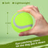 50 Packs Dog Mini Tennis Balls, Training Pet Tennis Toys Yellow Ball for Large Medium Small Dogs