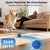 2 Pack Interactive Dog Balls - Auto Moving Bouncing Vibrating Washable Dog Toys for Large Medium Dogs, Type-C