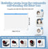 Joddguu 100 Count MW-SC01/MW-SC02/MW-LR01, -18" 12.6" Self-Cleaning Cat Litter Box Liners Compatible With Drawstring