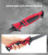 Sidomma Set 5"-6"-7" G4116 Fillet Knife and Bait Knife Performance German Flex Razor Sharp Stainless-Steel Blade