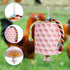 Oooct Large Chicken Chewing Toy, Chick Beak Grinding Calcium Stone with Bells, Chicken Coop Accessories, Cage Toys