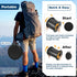 2nd Camp Toilet for Adults, Upgraded Generation, Retractable Portable Camping Toilet with Paper Holder & Lid, Porta