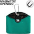 COOWONE Dog Treat Pouch, Magnetic Closure Small Dog Training Treat Pouch with Clip, Pocket Sized, Green