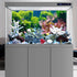 AWERT 30x12 inches Aquatic Plant Background, River Bed & Lake Fish Tank Vinyl