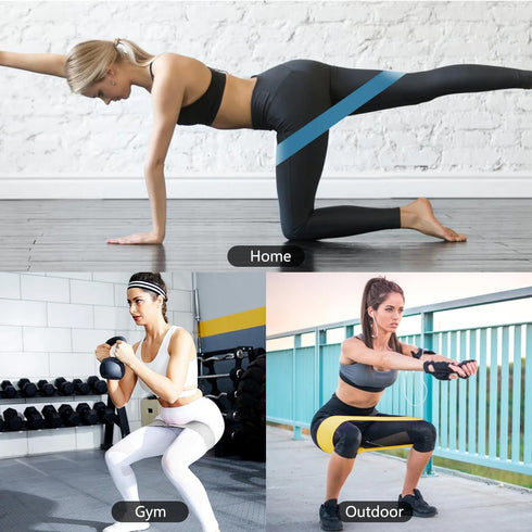 Resistance Loop Exercise Bands, 5pcs Set for Working Out, Fitness Elastic Bands for Home Gym