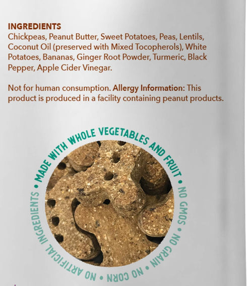 Health Extension Oven-Baked Dog Treat - Gluten & Grain-Free Peanut Butter & Banana Recipe (2.25 lb / 1020 g)