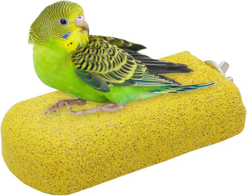 Bird Calcium Teeth Chew Toy for Hamster, Parrot, Parakeet, Rabbit, Chinchilla, Squirrel (Random Color)