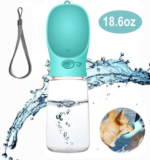 PETnSport Portable Water Dispenser - Lightweight Leak Proof Outdoor Pet Dog Water Bottle
