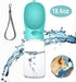 PETnSport Portable Water Dispenser - Lightweight Leak Proof Outdoor Pet Dog Water Bottle